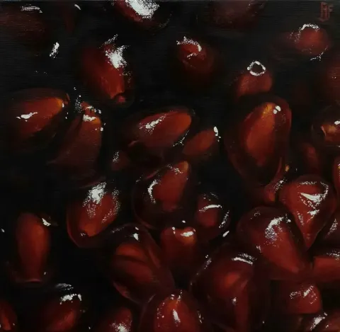 HÜSEYİN FEYZULLAH — 2014 Bu eser HÜSEYİN FEYZULLAH tarafından 2014 yılında 20x20 cm ölçülerinde Tuval üzeri yağlı boya tekniği ile yapılmıştır.