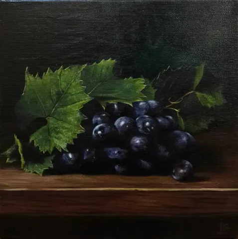 HÜSEYİN FEYZULLAH — 2014 Bu eser HÜSEYİN FEYZULLAH tarafından 2014 yılında 20x20 cm ölçülerinde Tuval üzeri yağlı boya tekniği ile yapılmıştır.