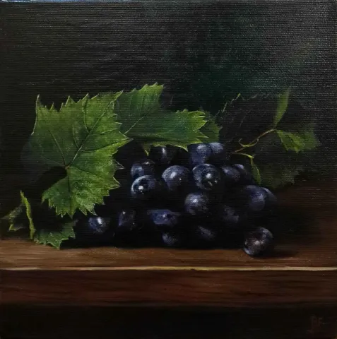 Bu eser HÜSEYİN FEYZULLAH tarafından 2014 yılında 20x20 cm ölçülerinde Tuval üzeri yağlı boya tekniği ile yapılmıştır.