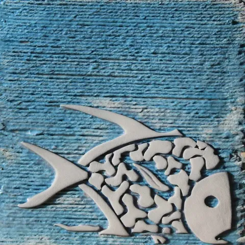 BETÜL DEMİR — 2014 Bu eser BETÜL DEMİR tarafından 2014 yılında 20x20 cm ölçülerinde Seramik tekniği ile yapılmıştır.