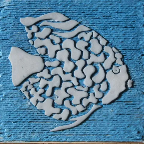 BETÜL DEMİR — 2014 Bu eser BETÜL DEMİR tarafından 2014 yılında 20x20 cm ölçülerinde Seramik tekniği ile yapılmıştır.