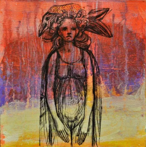 CEYHUN YAMAN — 2014 Bu eser CEYHUN YAMAN tarafından 2014 yılında 20x20 cm ölçülerinde Tuval üzeri yağlı boya tekniği ile yapılmıştır.