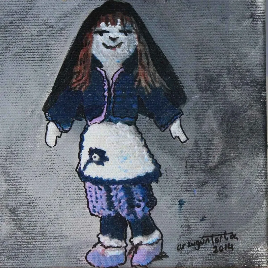 Bu eser ARZU TORTOÇ tarafından 2014 yılında 20x20 cm ölçülerinde Tuval üzeri yağlı boya tekniği ile yapılmıştır.