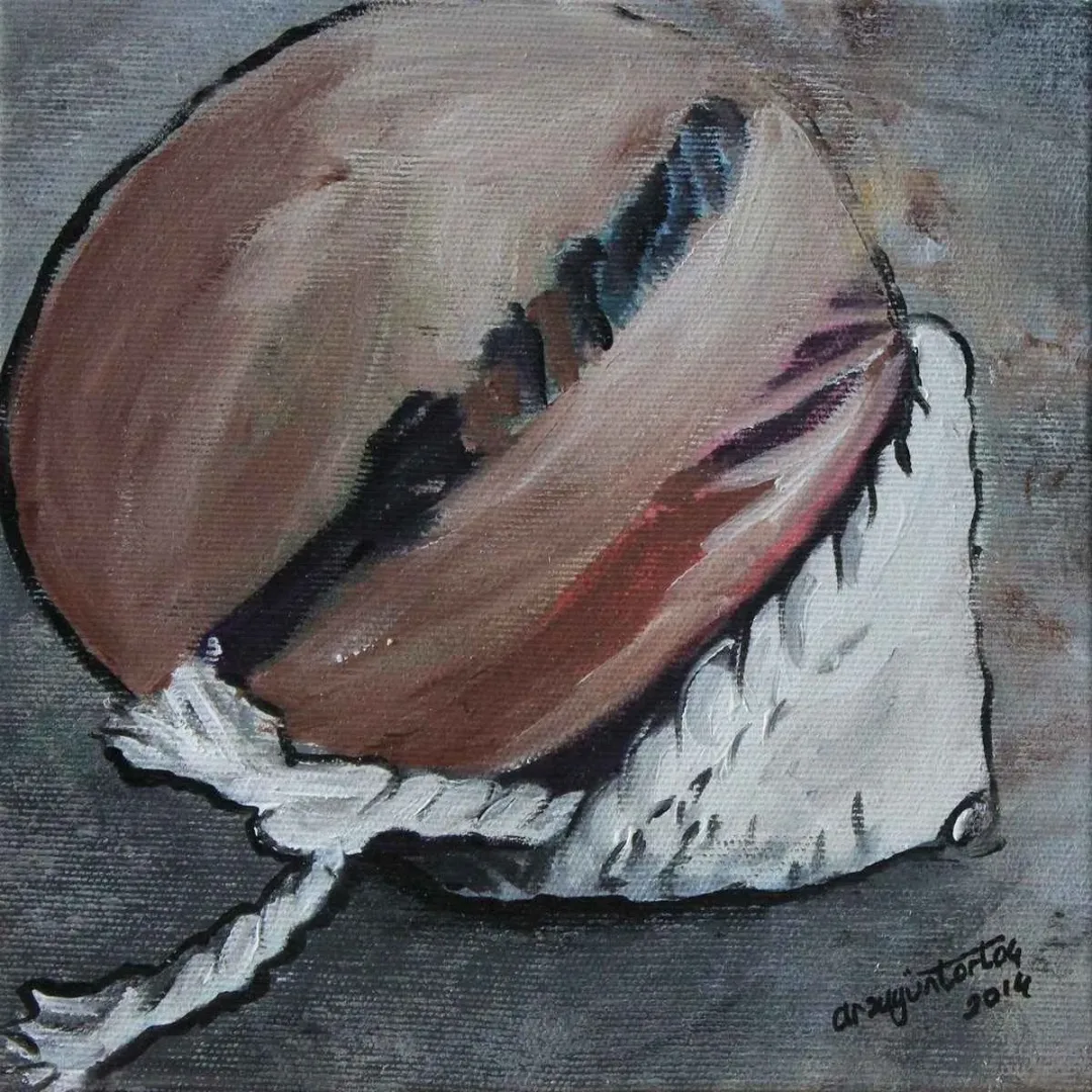 Bu eser ARZU TORTOÇ tarafından 2014 yılında 20x20 cm ölçülerinde Tuval üzeri yağlı boya tekniği ile yapılmıştır.