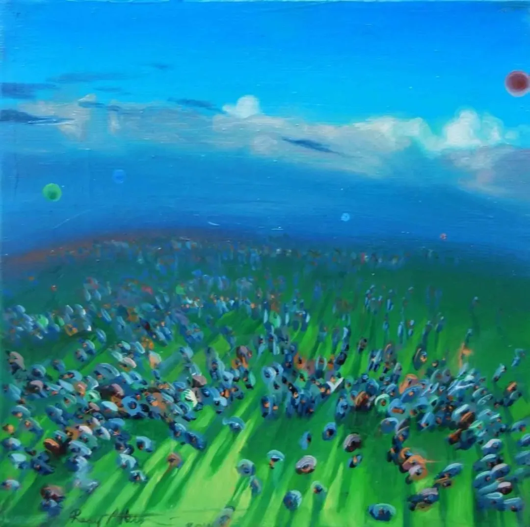 Bu eser RAŞİT ALTUN tarafından 2014 yılında 20x20 cm ölçülerinde Tuval üzeri yağlı boya tekniği ile yapılmıştır.