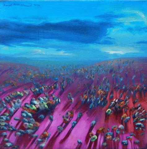 RAŞİT ALTUN — 2014 Bu eser RAŞİT ALTUN tarafından 2014 yılında 20x20 cm ölçülerinde Tuval üzeri yağlı boya tekniği ile yapılmıştır.