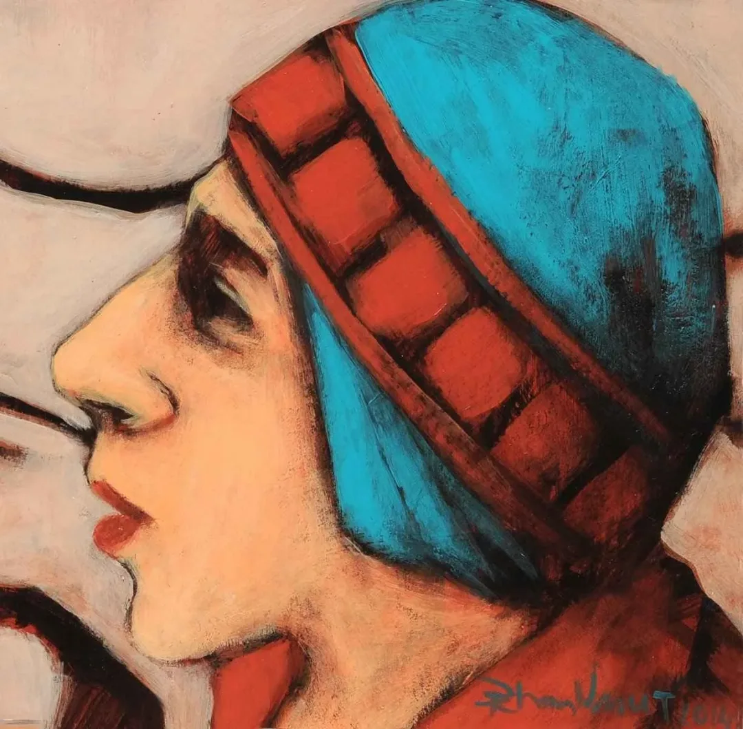 Bu eser ORHAN UMUT tarafından 2014 yılında 20x20 cm ölçülerinde Tuval üzeri yağlı boya tekniği ile yapılmıştır.