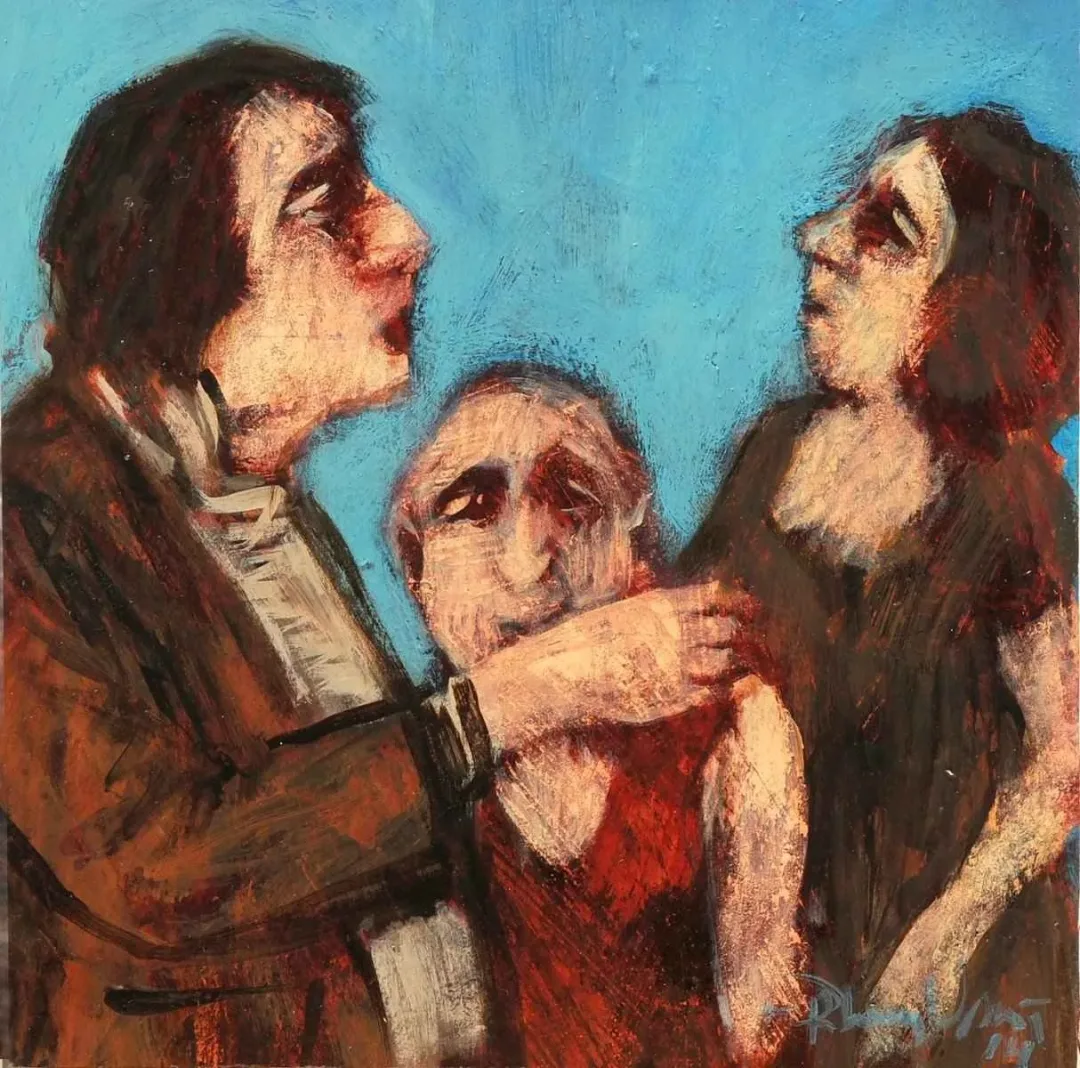 Bu eser ORHAN UMUT tarafından 2014 yılında 20x20 cm ölçülerinde Tuval üzeri yağlı boya tekniği ile yapılmıştır.