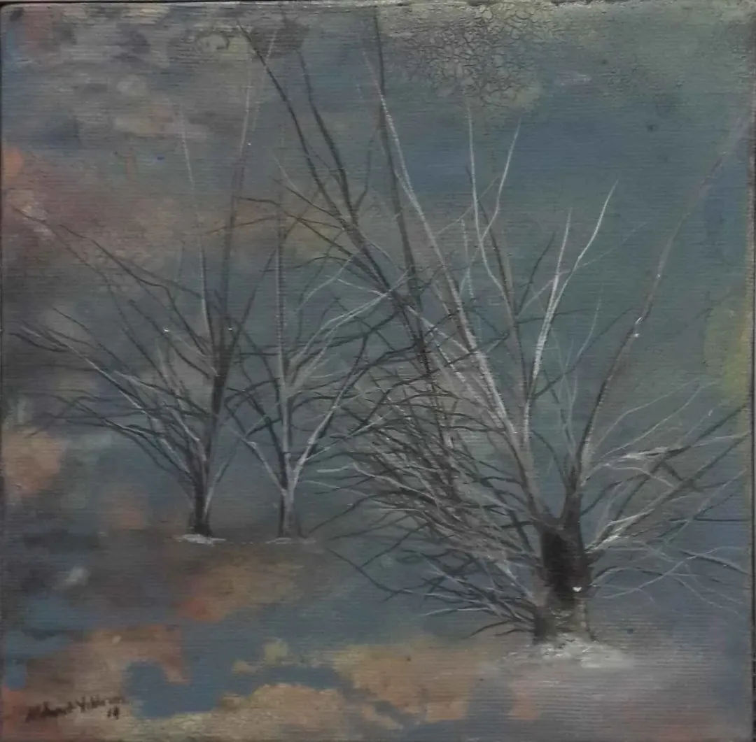 MEHMET YILDIRIM — 2014 Bu eser MEHMET YILDIRIM tarafından 2014 yılında 20x20 cm ölçülerinde Tuval üzeri yağlı boya tekniği ile yapılmıştır.