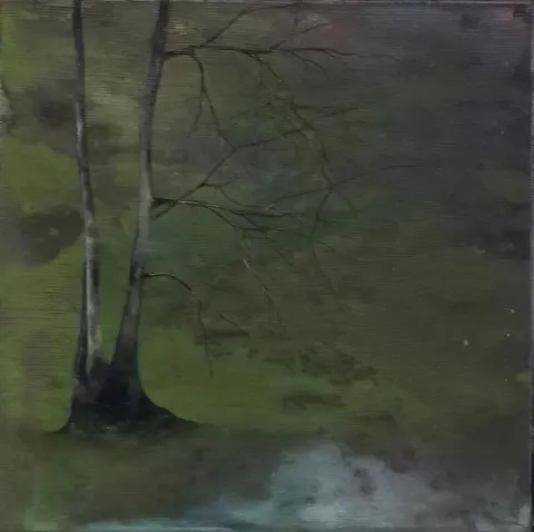 Bu eser MEHMET YILDIRIM tarafından 2014 yılında 20x20 cm ölçülerinde Tuval üzeri yağlı boya tekniği ile yapılmıştır.