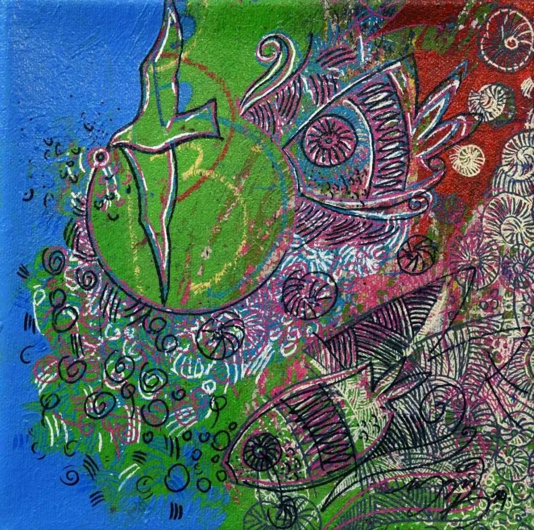 Bu eser ENGİN KORKMAZ tarafından 2014 yılında 20x20 cm ölçülerinde Tuval üzeri yağlı boya tekniği ile yapılmıştır.
