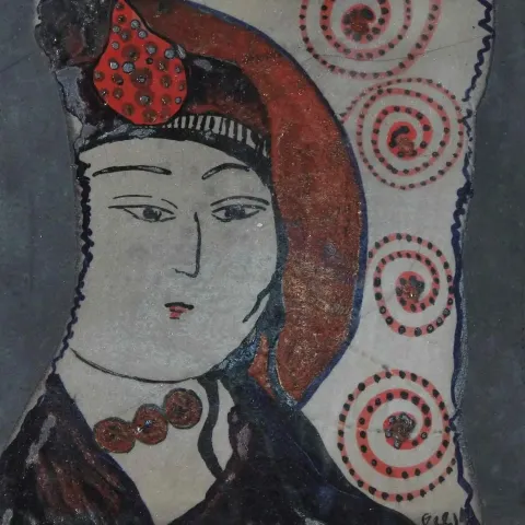 ECE KANIŞKAN — 2014 Bu eser ECE KANIŞKAN tarafından 2014 yılında 20x20 cm ölçülerinde Tuval üzeri yağlı boya tekniği ile yapılmıştır.