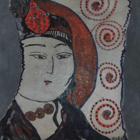 ECE KANIŞKAN — 2014 Bu eser ECE KANIŞKAN tarafından 2014 yılında 20x20 cm ölçülerinde Tuval üzeri yağlı boya tekniği ile yapılmıştır.