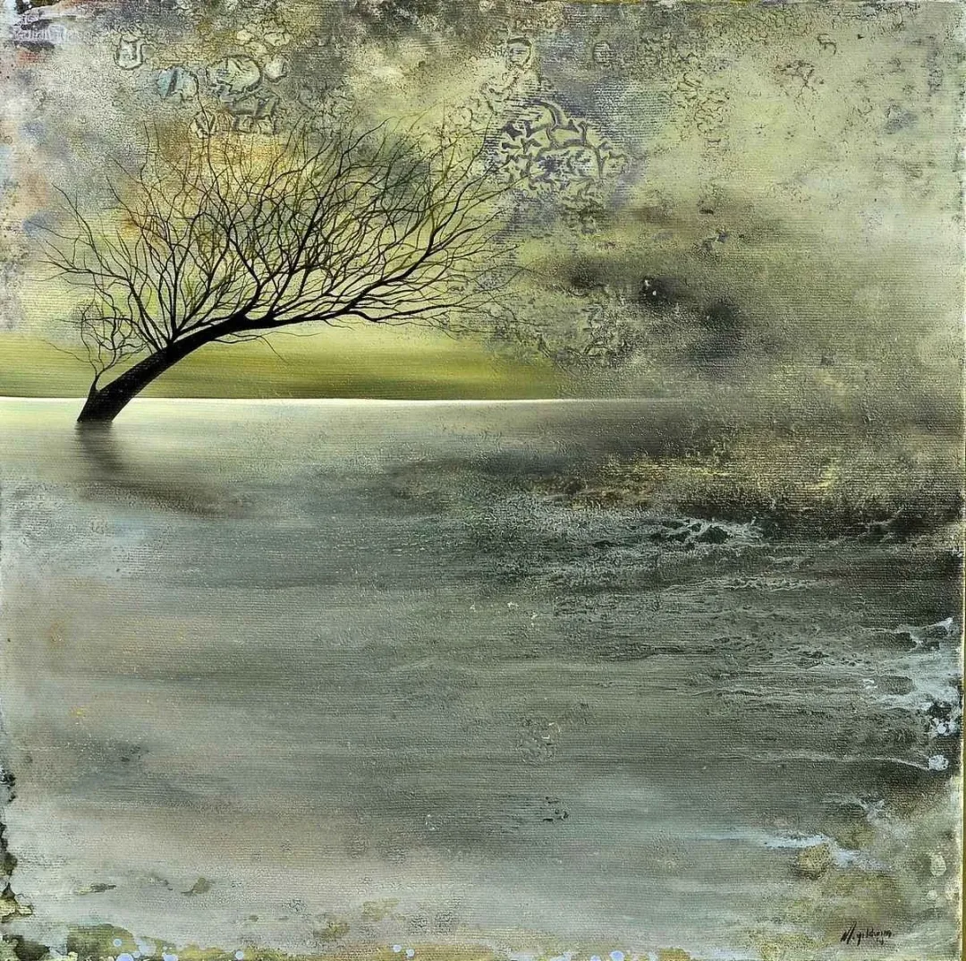 "isimsiz" eseri MEHMET YILDIRIM tarafından 2014 yılında 40x40 cm ölçülerinde Tuval üzeri yağlı boya tekniği ile yapılmıştır.