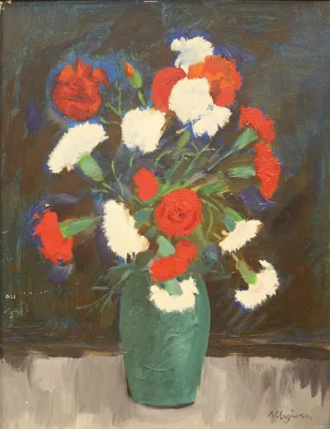"isimsiz" eseri NURETTİN ERGÜVEN tarafından 50x40 cm ölçülerinde Tuval üzeri yağlı boya tekniği ile yapılmıştır.