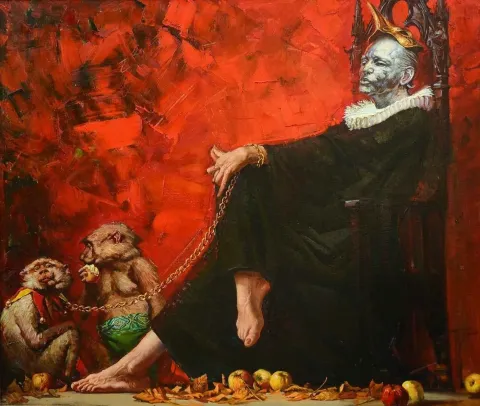 OLEG TURCHIN — “İsimsiz”, 2006 "İsimsiz" eseri OLEG TURCHIN tarafından 2006 yılında 52x76 cm ölçülerinde Tuval üzeri yağlı boya tekniği ile yapılmıştır.