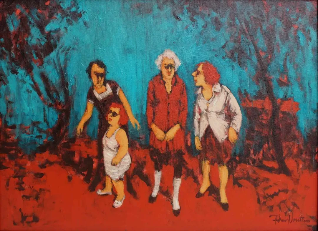 ORHAN UMUT — “isimsiz”, 2010 "isimsiz" eseri ORHAN UMUT tarafından 2010 yılında 50x70 cm ölçülerinde Tuval üzeri akrilik boya tekniği ile yapılmıştır.