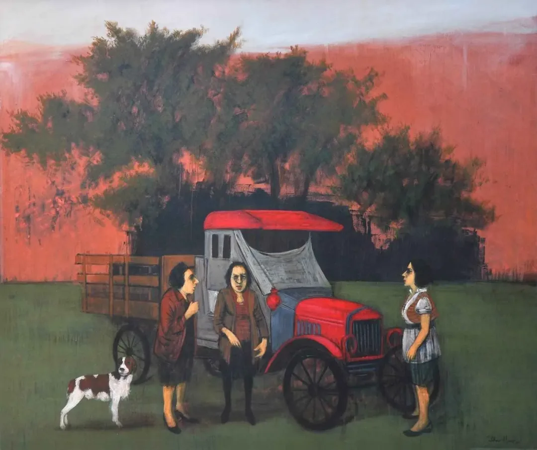 ORHAN UMUT — “isimsiz”, 2012 "isimsiz" eseri ORHAN UMUT tarafından 2012 yılında 170x200 cm ölçülerinde Tuval üzeri akrilik boya tekniği ile yapılmıştır.