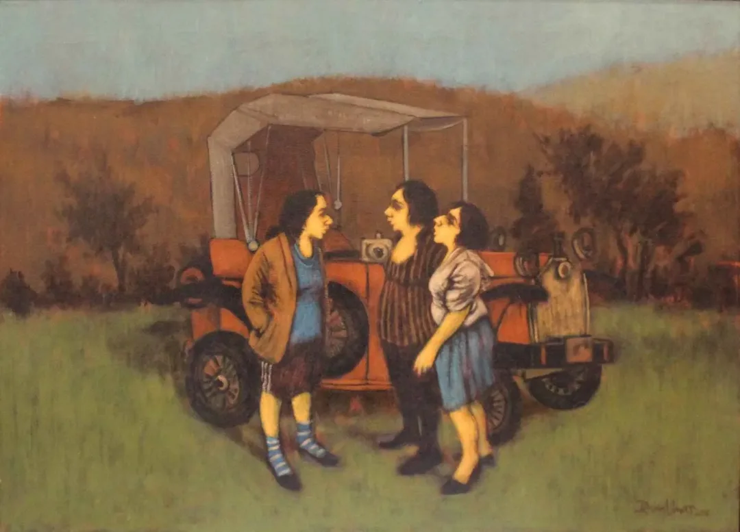 ORHAN UMUT — “isimsiz”, 2012 "isimsiz" eseri ORHAN UMUT tarafından 2012 yılında 50x70 cm ölçülerinde Tuval üzeri akrilik boya tekniği ile yapılmıştır.