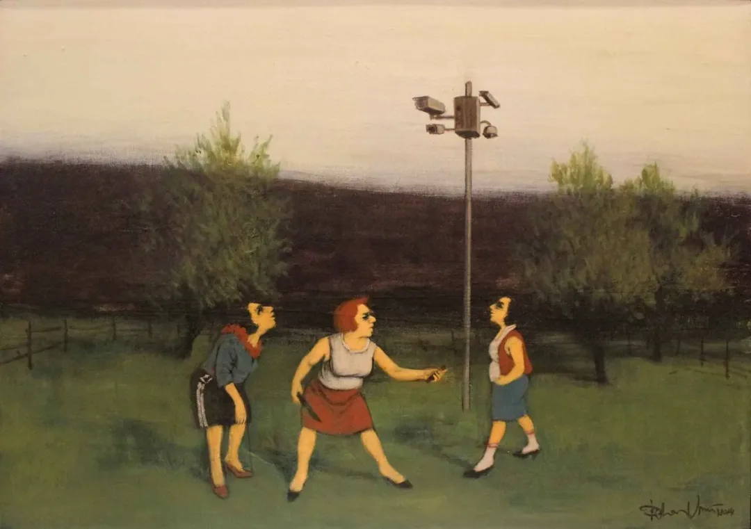 ORHAN UMUT — “isimsiz”, 2014 "isimsiz" eseri ORHAN UMUT tarafından 2014 yılında 50x70 cm ölçülerinde Tuval üzeri akrilik boya tekniği ile yapılmıştır.