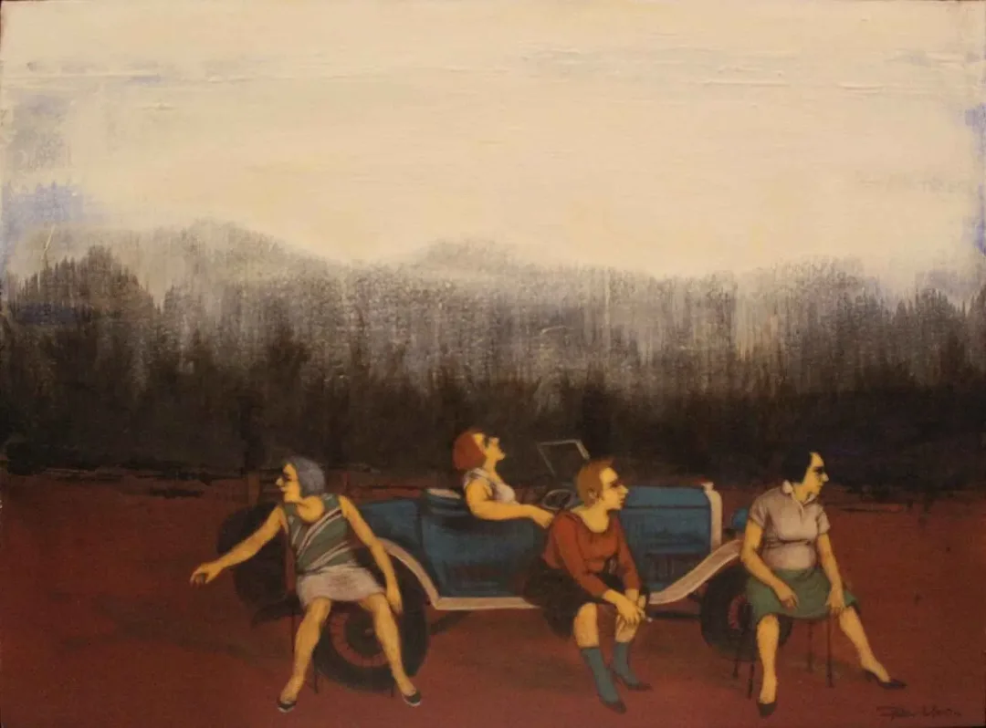 ORHAN UMUT — “isimsiz”, 2014 "isimsiz" eseri ORHAN UMUT tarafından 2014 yılında 60x80 cm ölçülerinde Tuval üzeri akrilik boya tekniği ile yapılmıştır.