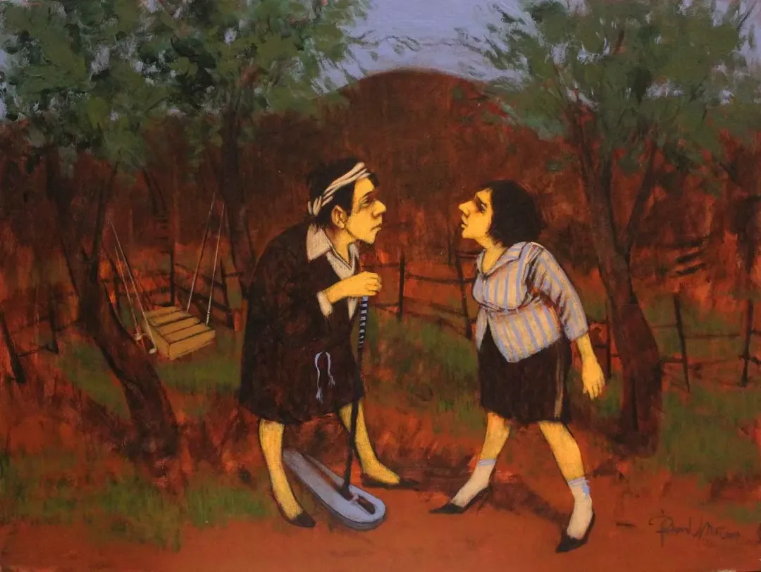 ORHAN UMUT — “isimsiz”, 2014 "isimsiz" eseri ORHAN UMUT tarafından 2014 yılında 60x80 cm ölçülerinde Tuval üzeri akrilik boya tekniği ile yapılmıştır.