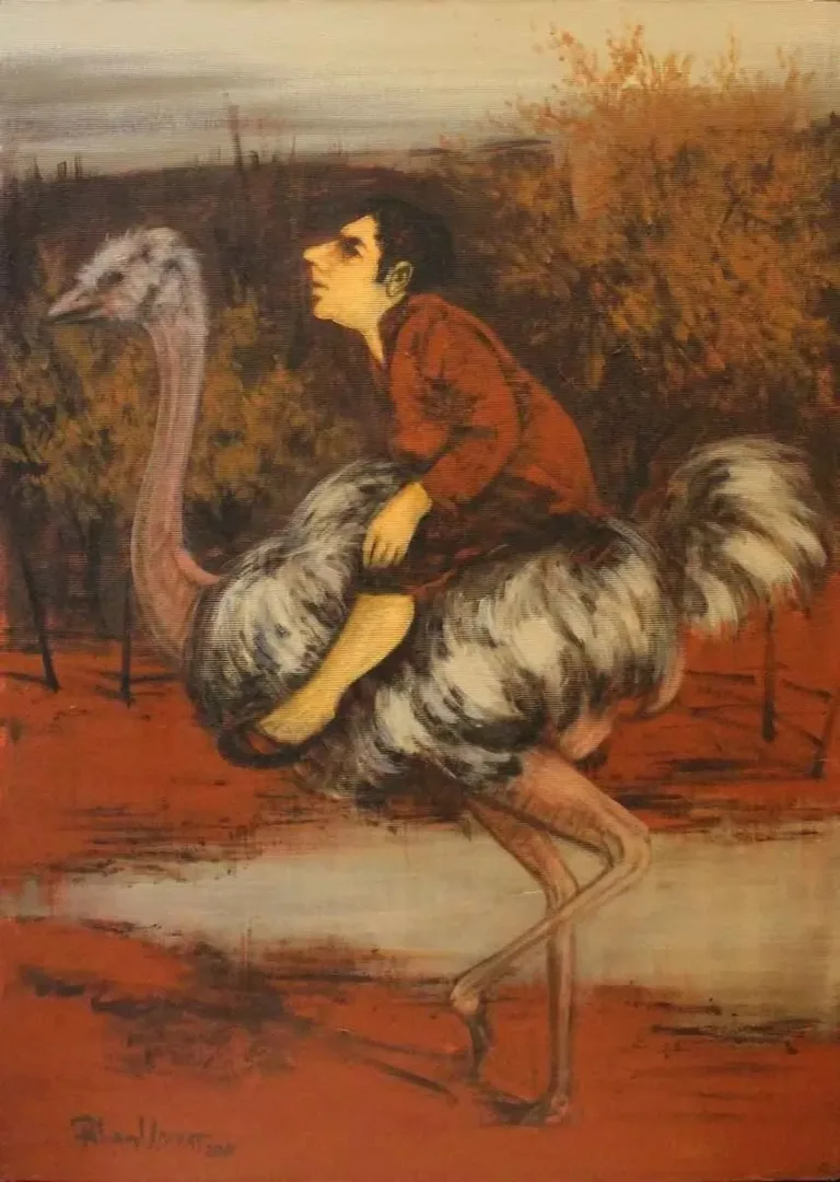 yakınlaştır "isimsiz" eseri ORHAN UMUT tarafından 2011 yılında 70x50 cm ölçülerinde Tuval üzeri akrilik boya tekniği ile yapılmıştır.