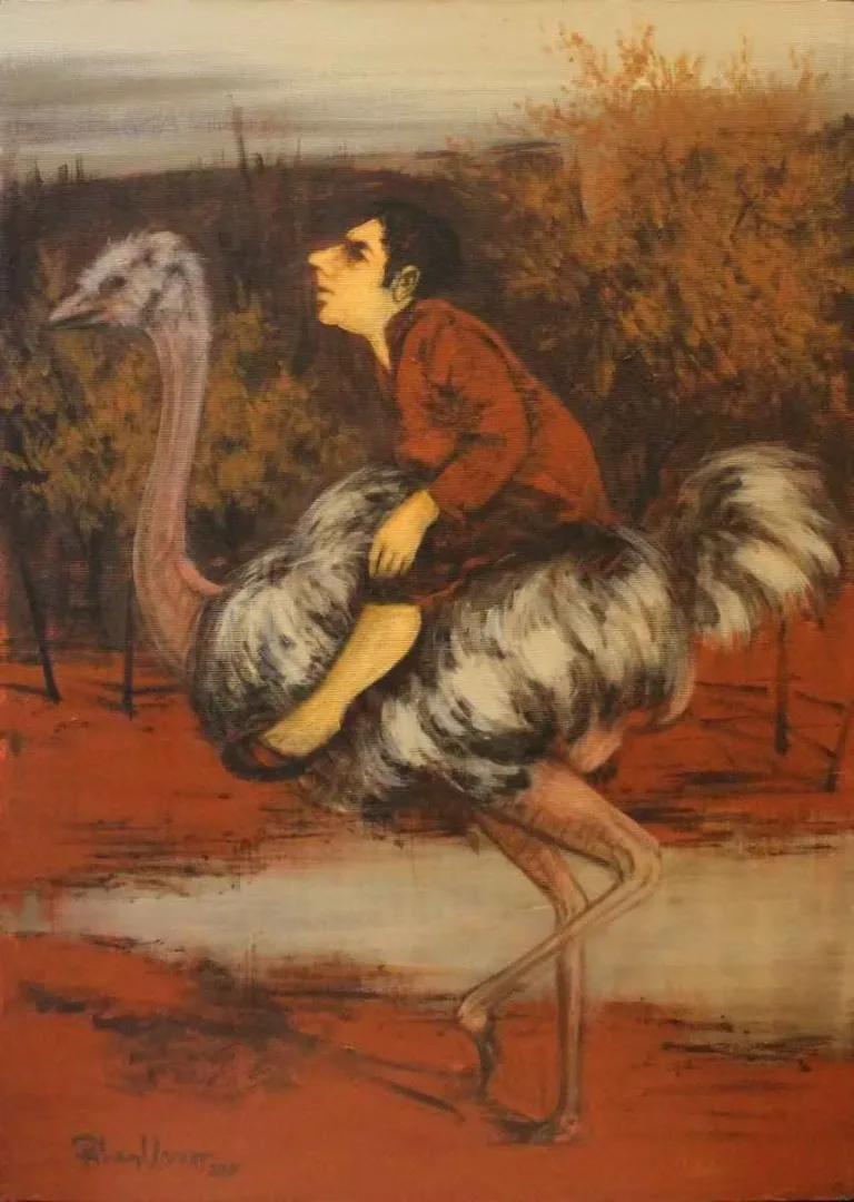 ORHAN UMUT — “isimsiz”, 2011 "isimsiz" eseri ORHAN UMUT tarafından 2011 yılında 70x50 cm ölçülerinde Tuval üzeri akrilik boya tekniği ile yapılmıştır.