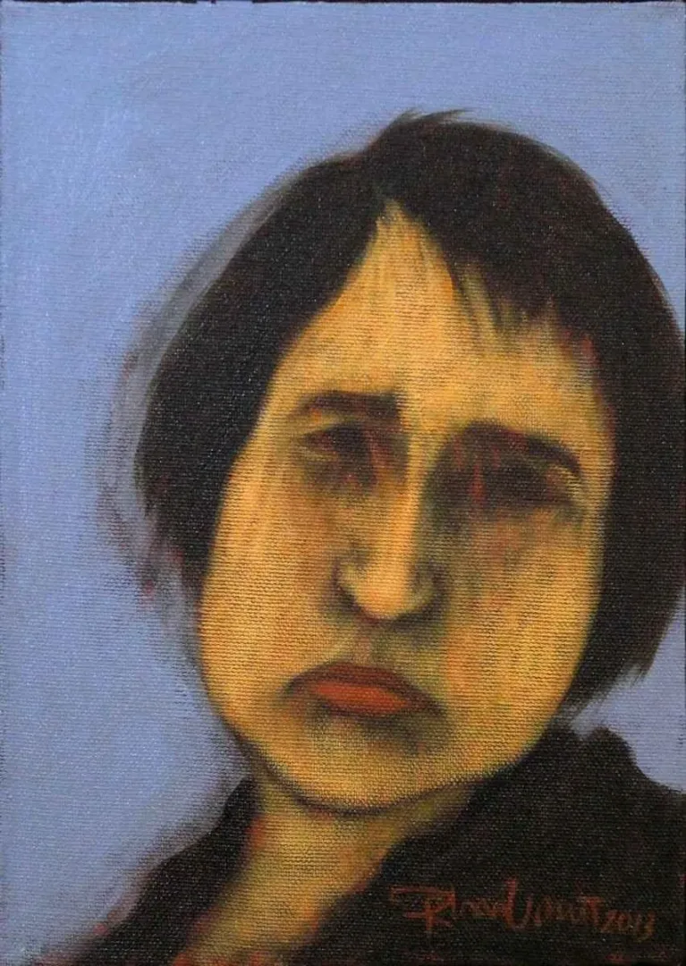 ORHAN UMUT — “isimsiz”, 2013 "isimsiz" eseri ORHAN UMUT tarafından 2013 yılında 25x18 cm ölçülerinde Tuval üzeri akrilik boya tekniği ile yapılmıştır.