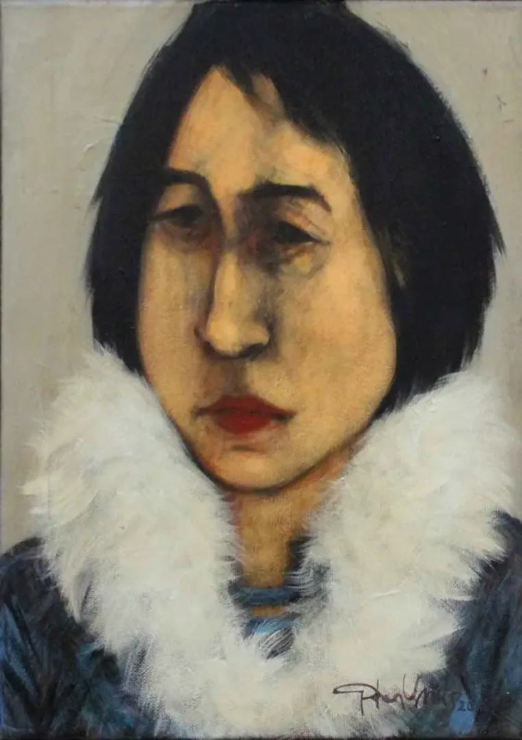 ORHAN UMUT — “isimsiz”, 2013 "isimsiz" eseri ORHAN UMUT tarafından 2013 yılında 35x25 cm ölçülerinde Tuval üzeri akrilik boya tekniği ile yapılmıştır.