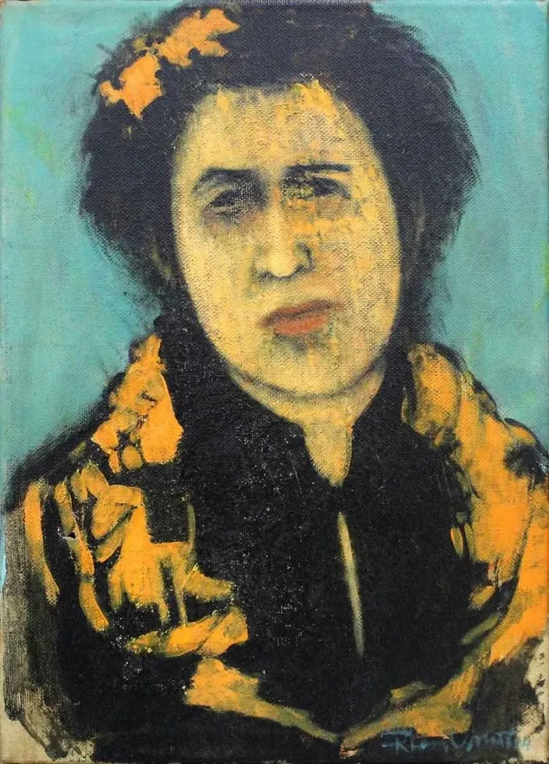 ORHAN UMUT — “isimsiz”, 2014 "isimsiz" eseri ORHAN UMUT tarafından 2014 yılında 35x25 cm ölçülerinde Tuval üzeri akrilik boya tekniği ile yapılmıştır.