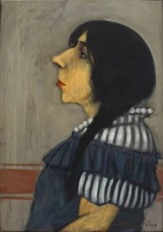 ORHAN UMUT — “isimsiz”, 2012 "isimsiz" eseri ORHAN UMUT tarafından 2012 yılında 50x35 cm ölçülerinde Tuval üzeri akrilik boya tekniği ile yapılmıştır.