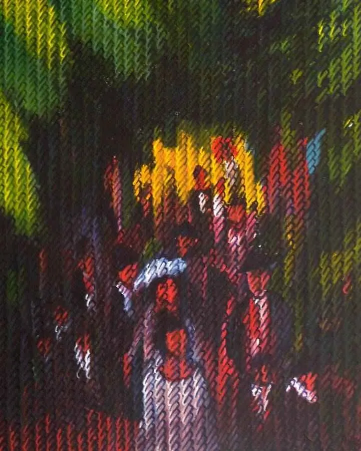 yakınlaştır "Cafe de Paris" eseri AHMET YEŞİL tarafından 2014 yılında 80x64 cm ölçülerinde Tuval üzeri yağlı boya tekniği ile yapılmıştır.