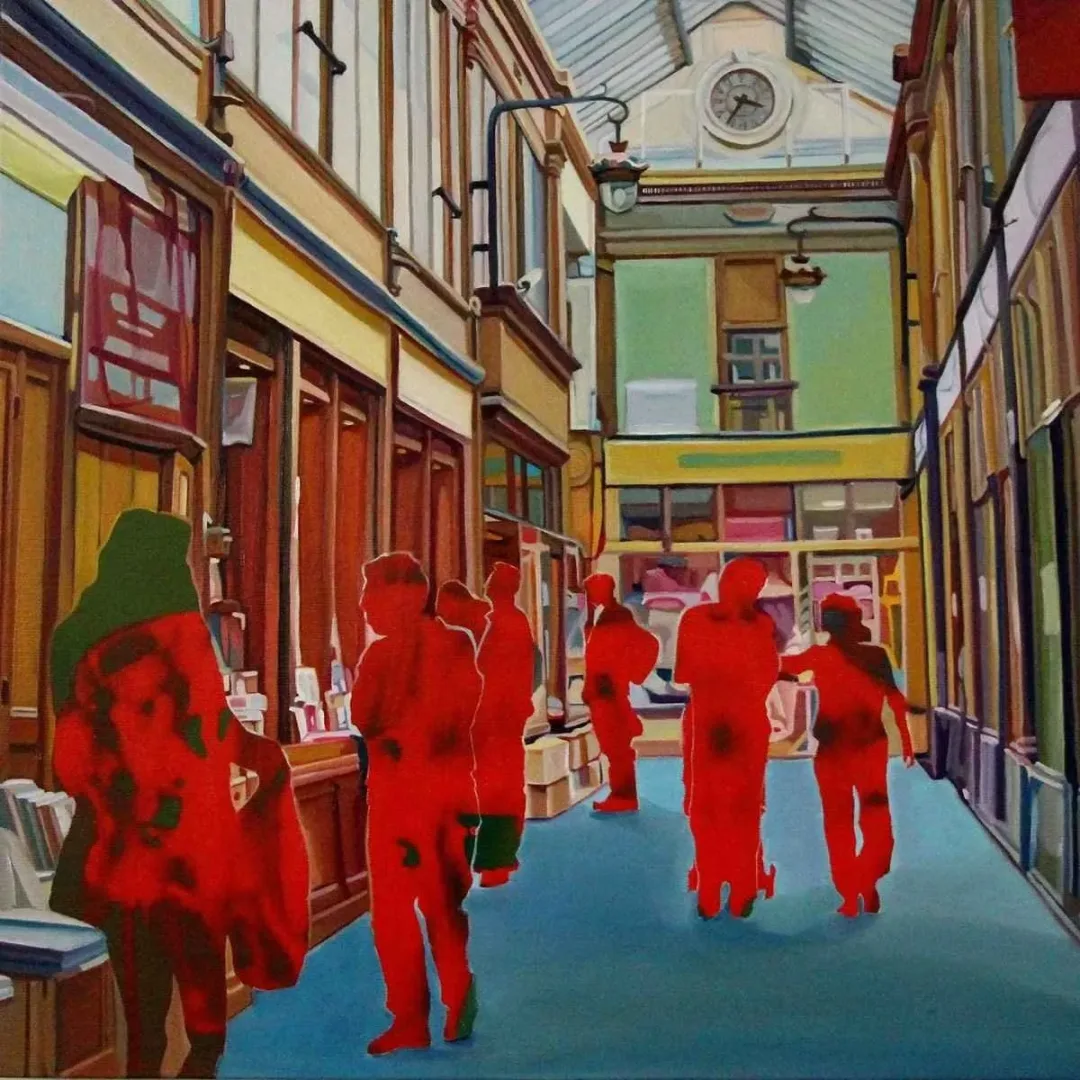 "isimsiz" eseri SELDA EREN tarafından 2014 yılında 40x40 cm ölçülerinde Tuval üzeri yağlı boya tekniği ile yapılmıştır.
