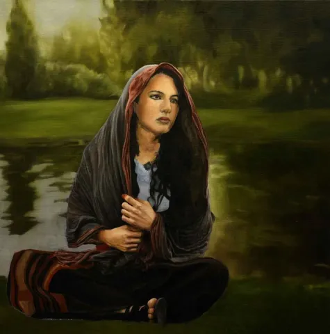 ADEM KİPÇAK — “Anonyme”, 2014 "Anonyme" eseri ADEM KİPÇAK tarafından 2014 yılında 40x40 cm ölçülerinde Tuval üzeri yağlı boya tekniği ile yapılmıştır.
