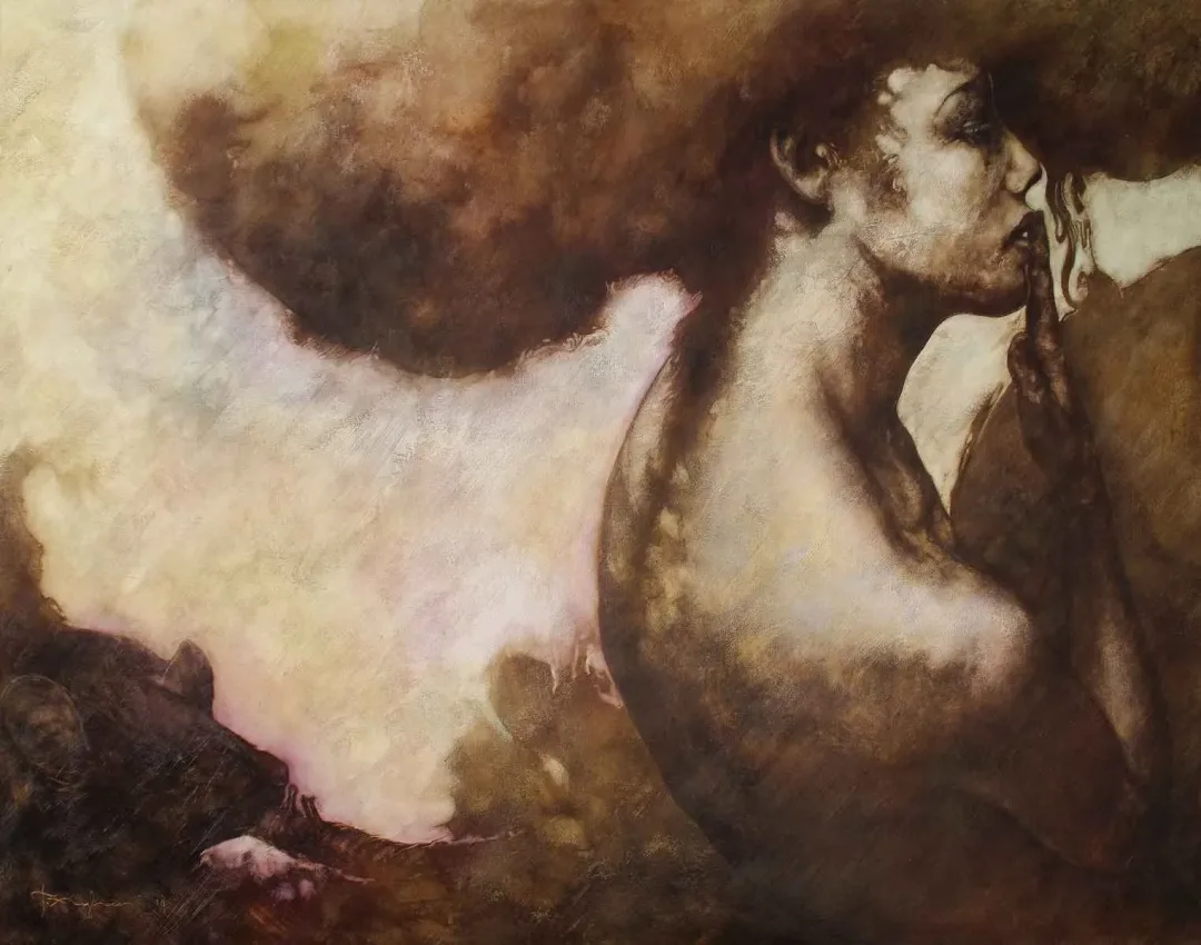 yakınlaştır "isimsiz" eseri TALAT AYHAN tarafından 2014 yılında 73x92 cm ölçülerinde Tuval üzeri karışık teknik tekniği ile yapılmıştır.
