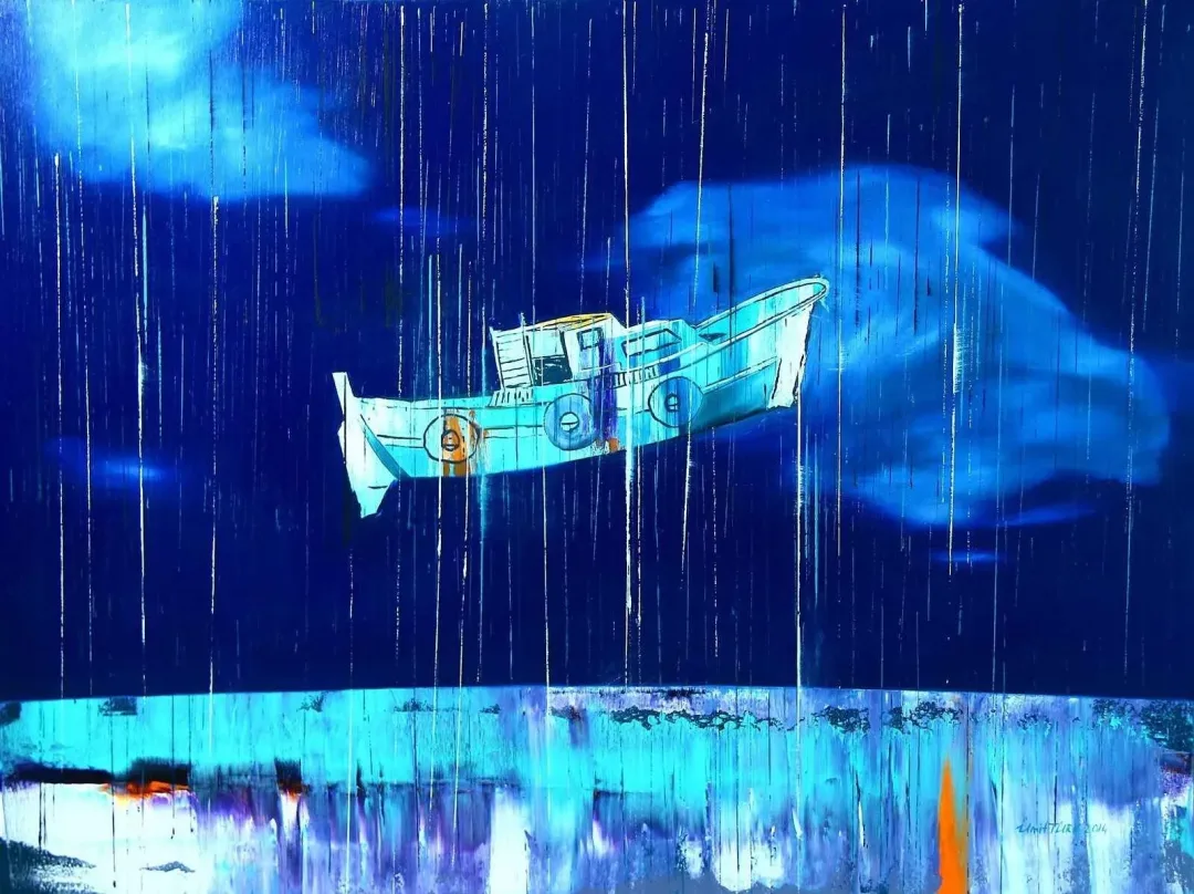 ÜMİT TÜRK — “isimsiz”, 2014 "isimsiz" eseri ÜMİT TÜRK tarafından 2014 yılında 90x120 cm ölçülerinde Tuval üzeri yağlı boya tekniği ile yapılmıştır.
