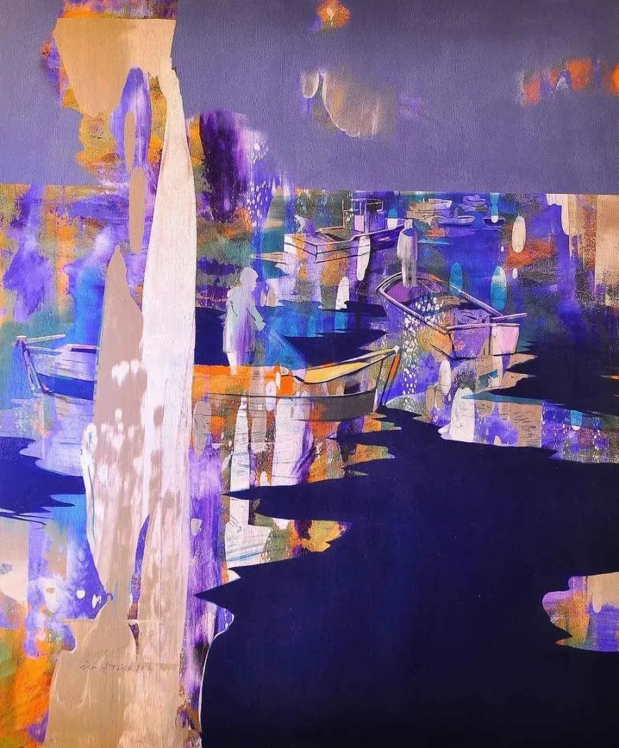 ÜMİT TÜRK — “isimsiz”, 2014 "isimsiz" eseri ÜMİT TÜRK tarafından 2014 yılında 120x90 cm ölçülerinde Tuval üzeri yağlı boya tekniği ile yapılmıştır.