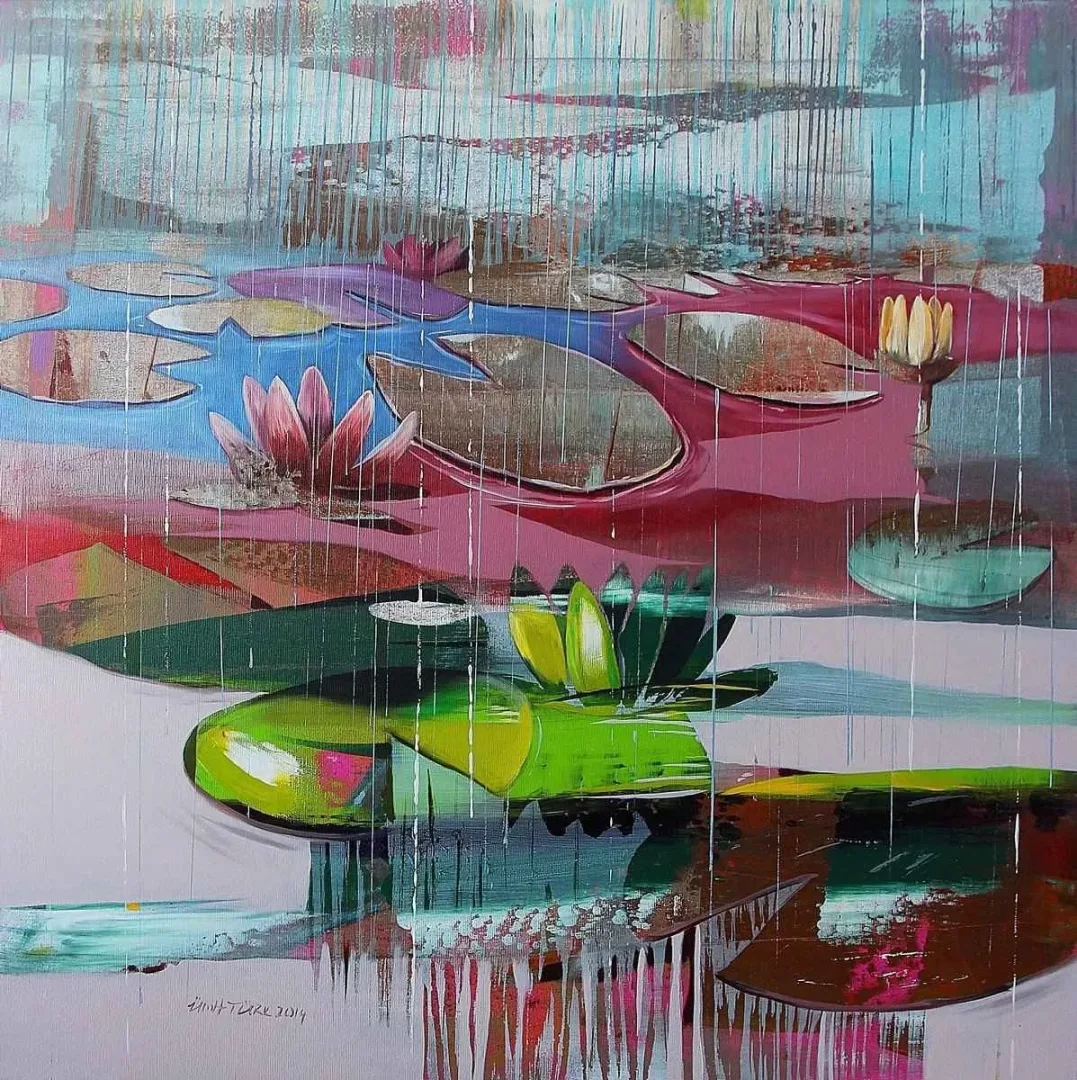 ÜMİT TÜRK — “isimsiz”, 2014 "isimsiz" eseri ÜMİT TÜRK tarafından 2014 yılında 70x70 cm ölçülerinde Tuval üzeri yağlı boya tekniği ile yapılmıştır.