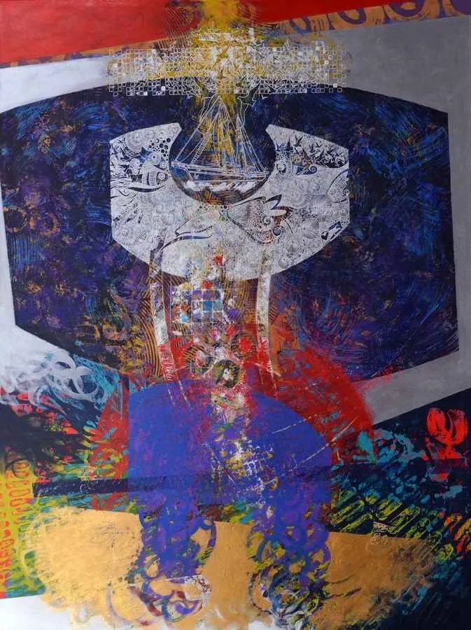ENGİN KORKMAZ — “isimsiz”, 2014 "isimsiz" eseri ENGİN KORKMAZ tarafından 2014 yılında 180x140 cm ölçülerinde Tuval üzeri akrilik boya tekniği ile yapılmıştır.