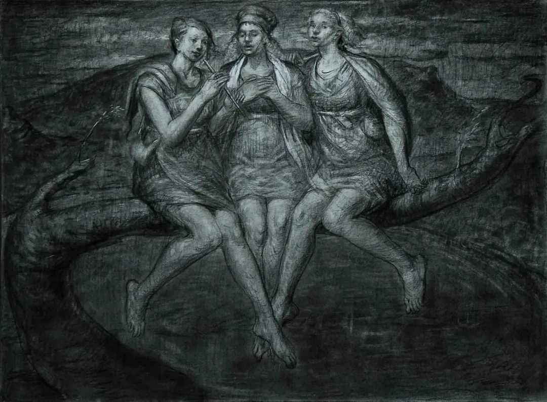 "isimsiz" eseri SERTAP YEĞİN tarafından 2014 yılında 56x76 cm ölçülerinde Füzen tekniği ile yapılmıştır.
