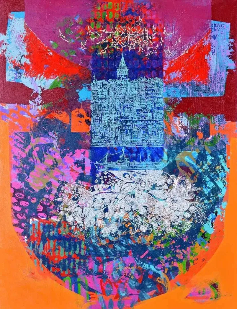 ENGİN KORKMAZ — “isimsiz”, 2014 "isimsiz" eseri ENGİN KORKMAZ tarafından 2014 yılında 92x73 cm ölçülerinde Tuval üzeri akrilik boya tekniği ile yapılmıştır.