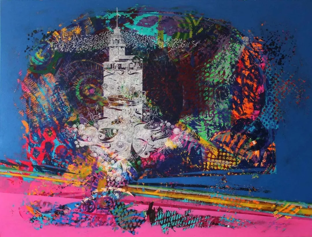 ENGİN KORKMAZ — “isimsiz”, 2014 "isimsiz" eseri ENGİN KORKMAZ tarafından 2014 yılında 150x200 cm ölçülerinde Tuval üzeri akrilik boya tekniği ile yapılmıştır.