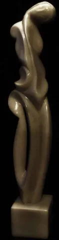 DİNÇER GÜNGÖRÜR — “Ayrılık”, 2015 "Ayrılık" eseri DİNÇER GÜNGÖRÜR tarafından 2015 yılında 90x26x15 cm ölçülerinde Afyon Mermeri tekniği ile yapılmıştır.