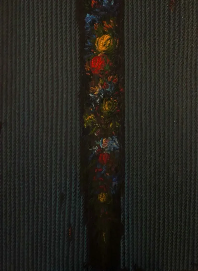 AHMET YEŞİL — “Tarihsiz Günlükler”, 2015 "Tarihsiz Günlükler" eseri AHMET YEŞİL tarafından 2015 yılında 120x90 cm ölçülerinde Tuval üzeri yağlı boya tekniği ile yapılmıştır.