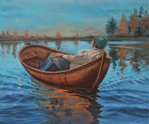 DEVRİM DEMİRAL — 2015 Bu eser DEVRİM DEMİRAL tarafından 2015 yılında 90x120 cm ölçülerinde Tuval üzeri yağlı boya tekniği ile yapılmıştır.