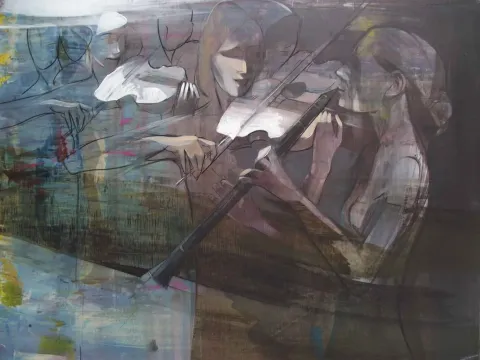 HAKAN ERASLAN — 2015 Bu eser HAKAN ERASLAN tarafından 2015 yılında 40x50 cm ölçülerinde Tuval üzeri akrilik boya tekniği ile yapılmıştır.