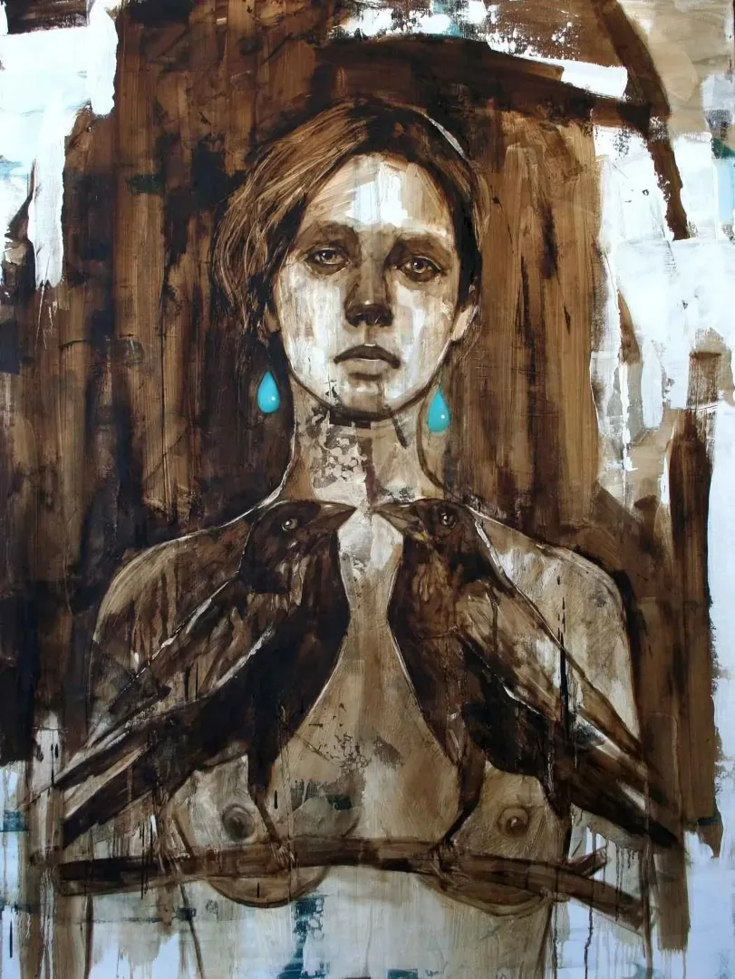 Bu eser SEMA ÖCAL tarafından 2015 yılında 120x90 cm ölçülerinde Tuval üzeri akrilik boya tekniği ile yapılmıştır.
