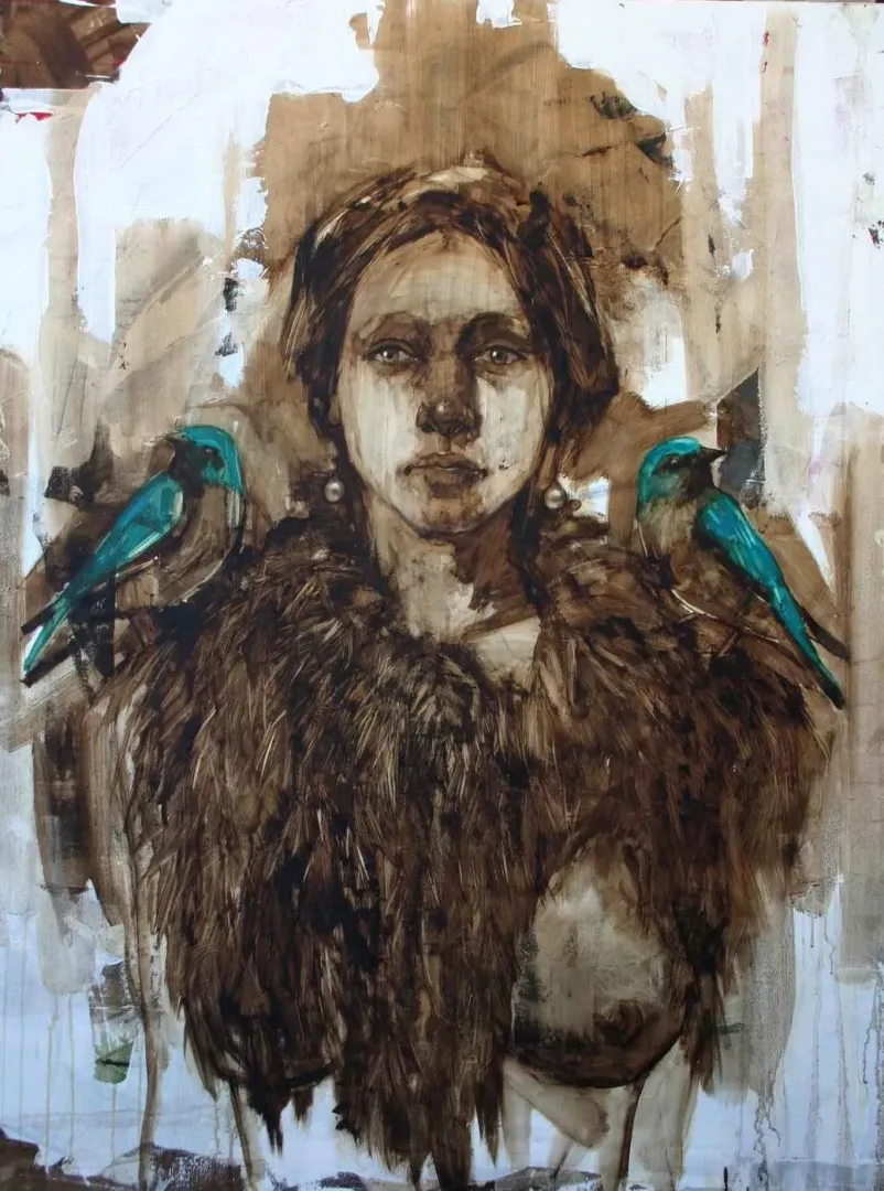 SEMA ÖCAL — 2015 Bu eser SEMA ÖCAL tarafından 2015 yılında 120x90 cm ölçülerinde Tuval üzeri akrilik boya tekniği ile yapılmıştır.