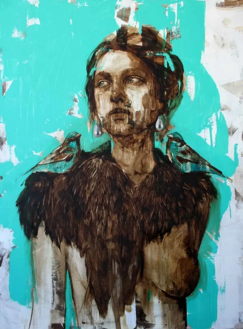 SEMA ÖCAL — 2015 Bu eser SEMA ÖCAL tarafından 2015 yılında 120x90 cm ölçülerinde Tuval üzeri akrilik boya tekniği ile yapılmıştır.